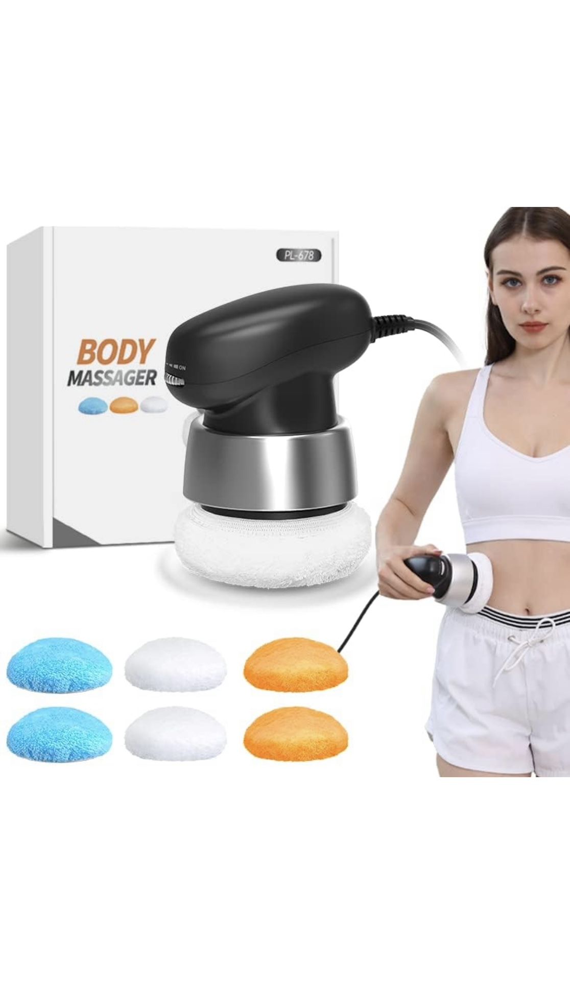 BEAUTY SCULPT MASSAGER WITH 6 MASSAGE PADS BEAUTY SCULPT MASSAGER WITH 6 MASSAGE
