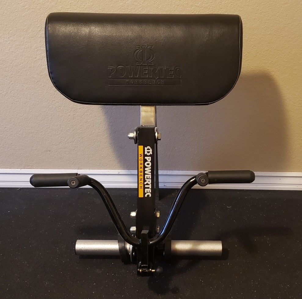 Powertec preacher curl attachment **sale pending**