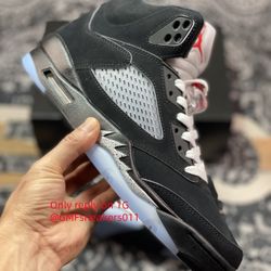 Air Jordan 5 Retro Black Metallic Reimagined