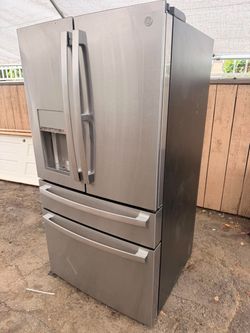 GE French Door Stainless Steel Refrigerator