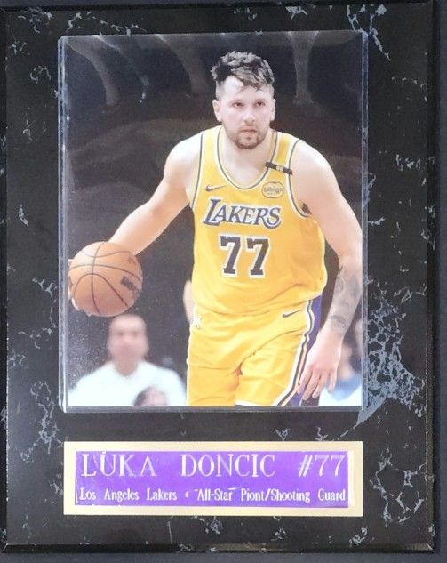 Lakers Luka Doncic Plaque-And 100 Others!