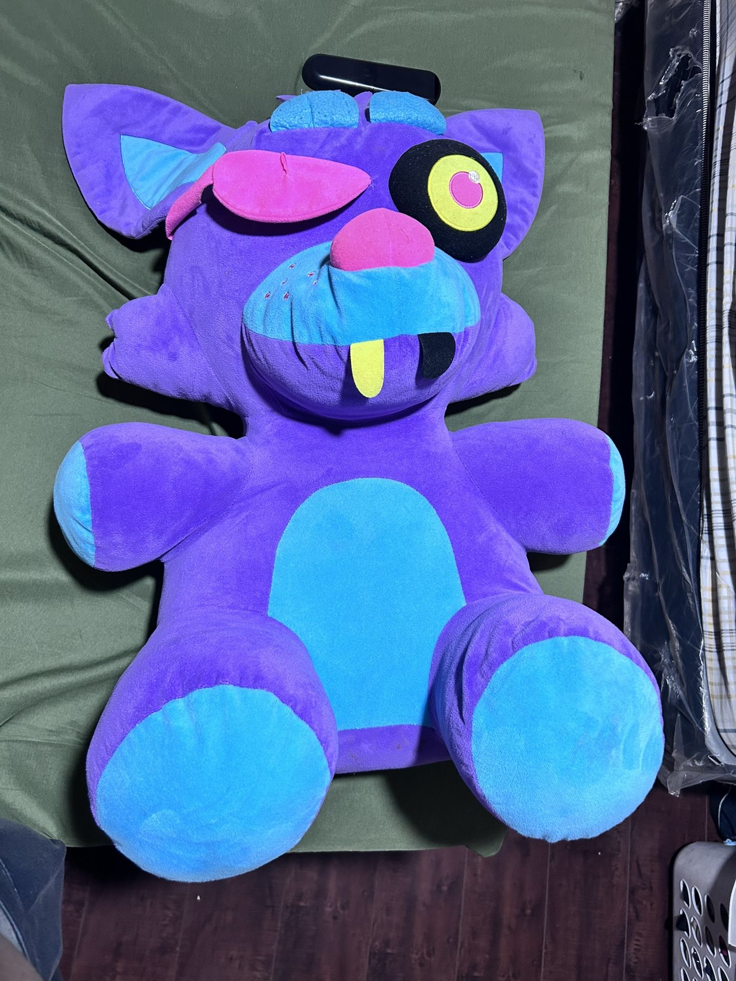 Funko Five Nights At Freddy's Purple Black light Foxy Plush