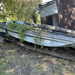 $75 Boat And Frame trailer 