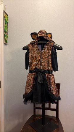 Cheetah Halloween dress