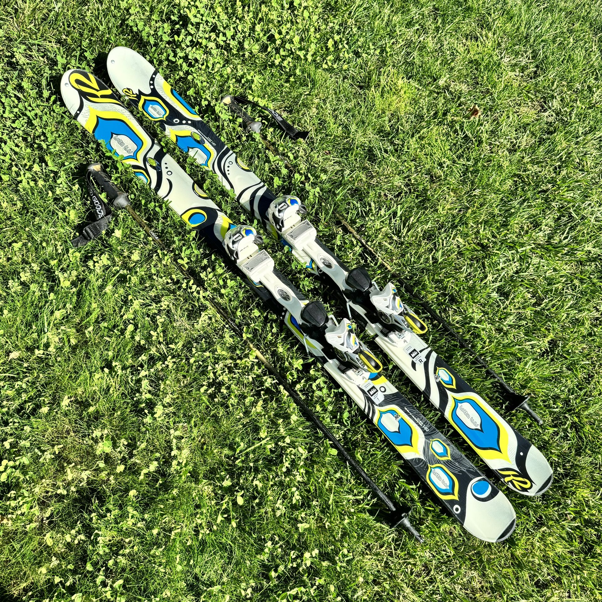 149cm K2 TNine Lotta Luv Skis