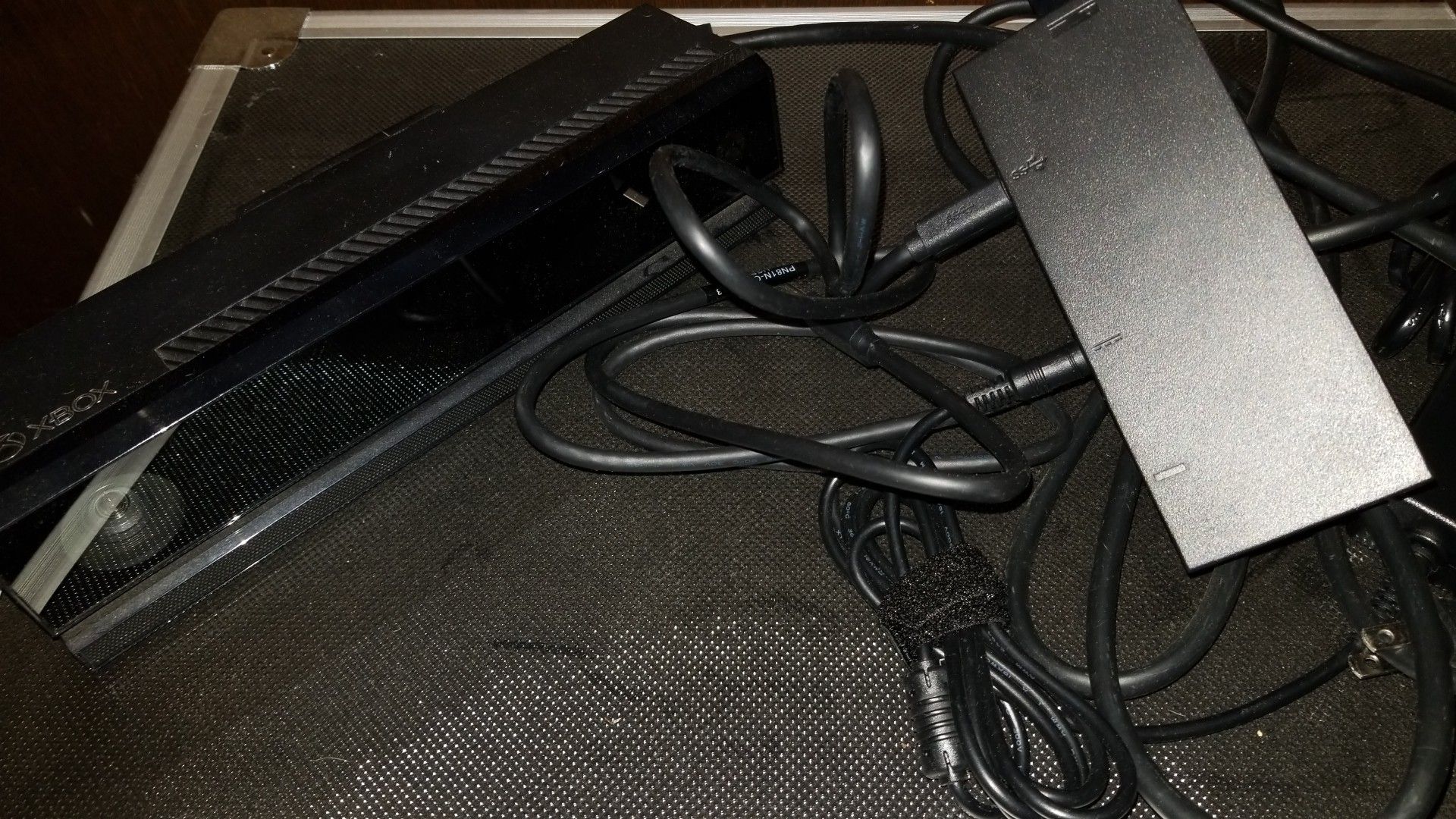 Xbox One Kinect w/ adapter