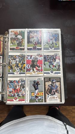 NFL Football Trading Cards Binder
