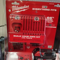 Milwaukee 5.0ah Battery And Charger