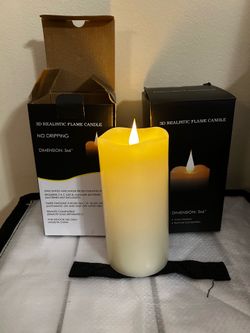 Flameless Candles with batteries