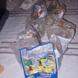 82 Blockbuster Play Pak 1998 Wizard of Oz Scarecrow +++ Toy Figure YellowBrick