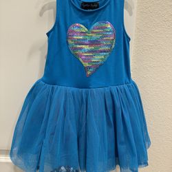 Cynthia Rowley Sequin Heart Dress