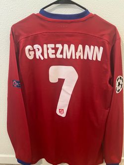 Anto Griezmann ATM Jersey Home UCL Patches