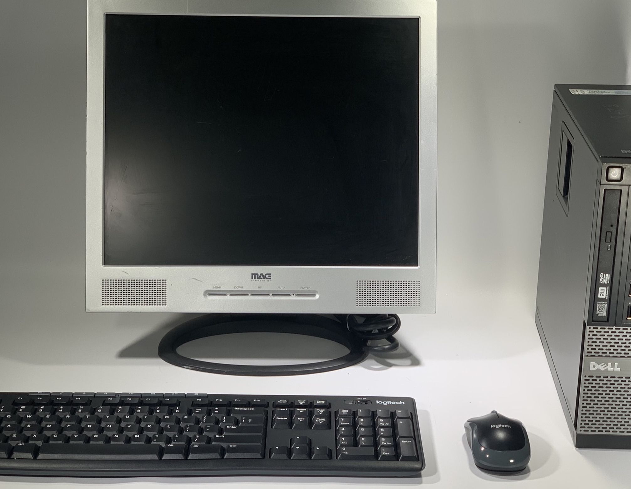 Complete Desktop Computer with monitor, keyboard, mouse, 3.4GHz i5 8GB RAM 250GB HD