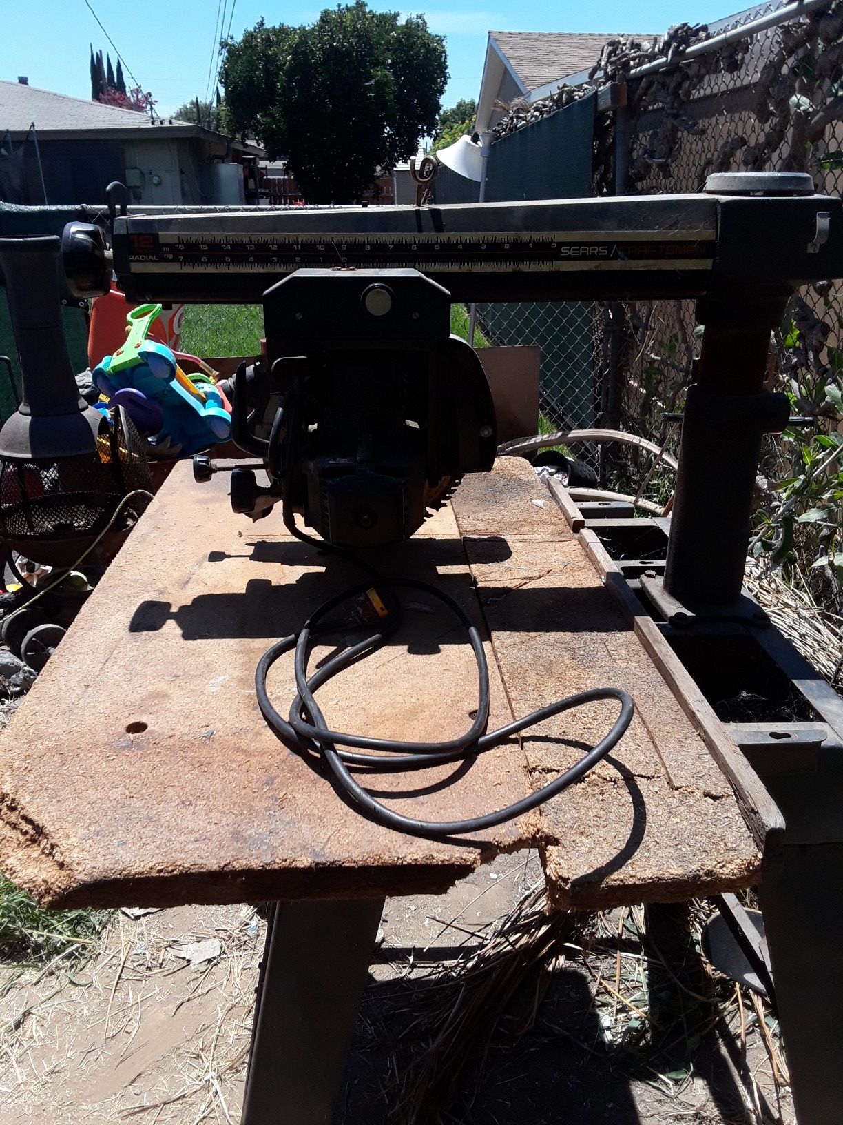 Sears Craftsman 12 inch radial arm saw for Sale in Baldwin Park, CA