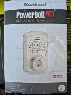 Kwikset powerbolt door lock