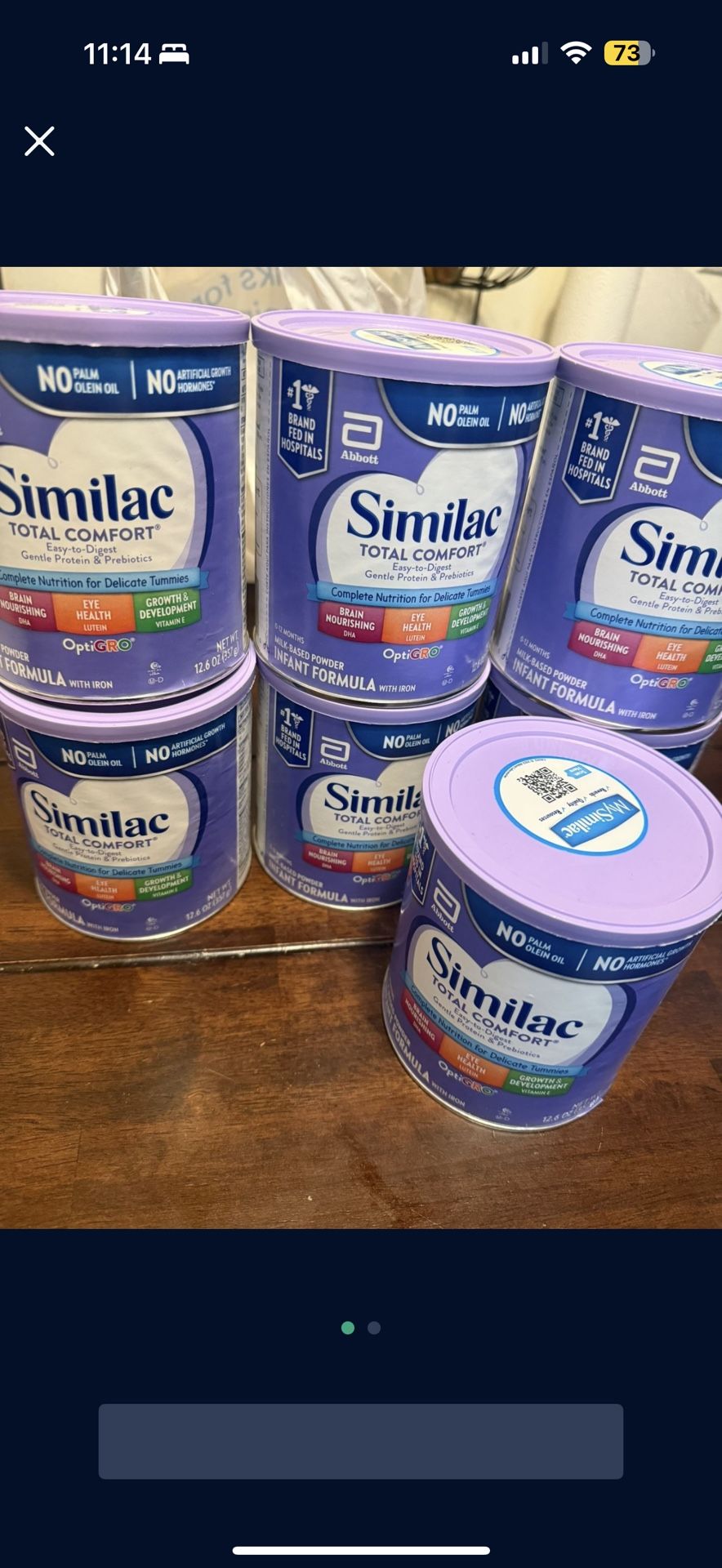 Similar Formula Unopened New