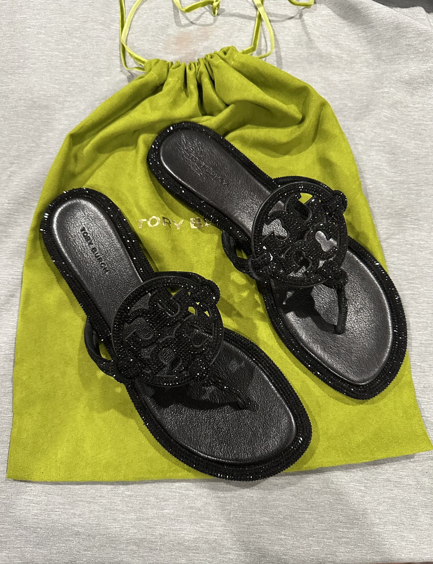 Tory Burch Miller Crystal Sandals