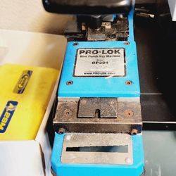 PRO-LOK blue Punch Key Machine