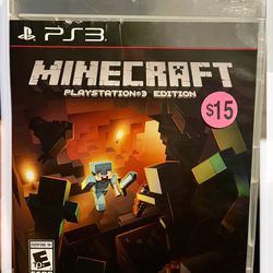 PS3 Minecraft PlayStation 3 Edition