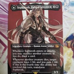 MTG Sephiroth Borderless Final Fantasy (No Foil)