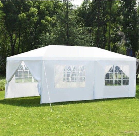 10x 20 wedding party tent outdoor canopy tent With Sides Carpa white FOR SALE