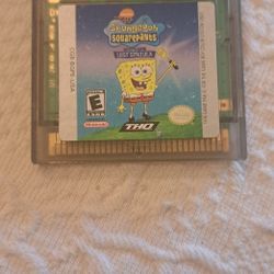 SpongeBob Legend Of The Lost Spatula For Gameboy Color