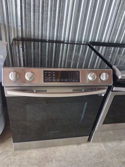 Samsung glass top electric range