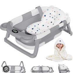 Morefeel Foldable Baby Bathtub