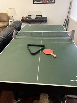 FREE pool and table tennis