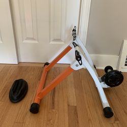 Bike Trainer And Trainer Tire