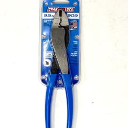 Channellock 909 - 9.5" Electrical Hand Crimper & Cutting Pliers Tool - 10-22 AWG 