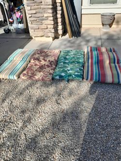 1 or 2 Outdoor Patio Chair Double Cushions $5-$15 single/pair See All Photos Read Description