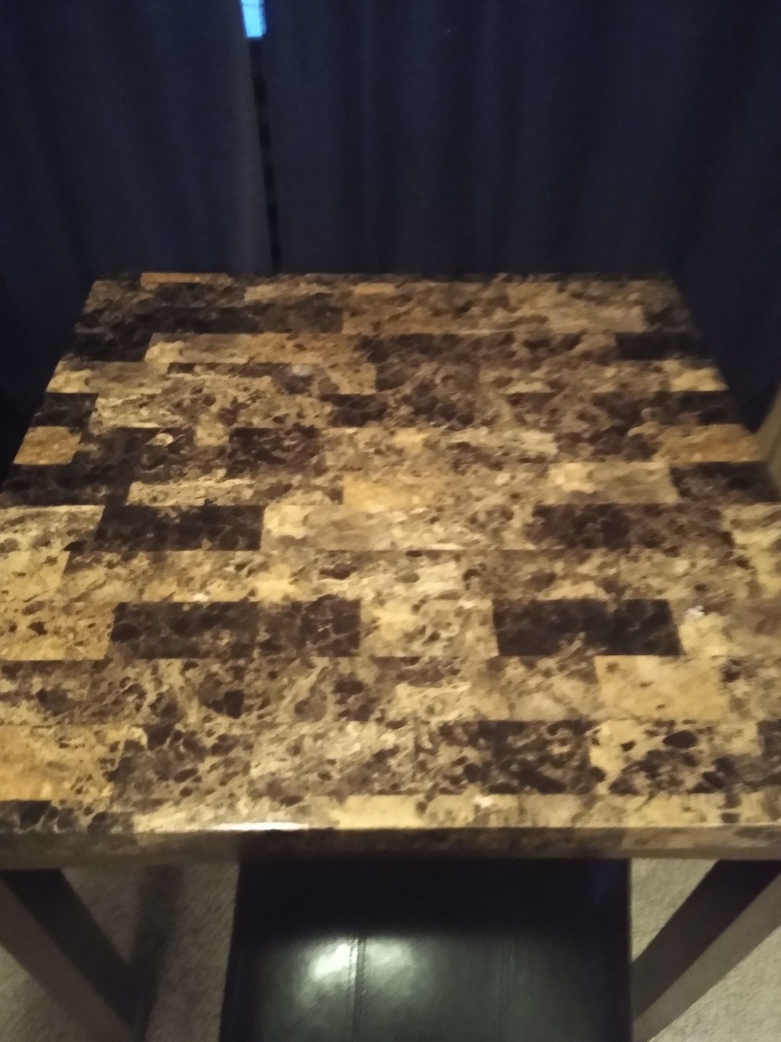 Marble table