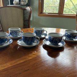 Cups And Saucers Horchow
