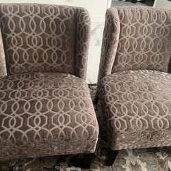 Two beautiful modern chairs