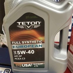 Special Price Motor Oil 5w40 Full Synthetic Europe Vehicle Case 3GAL 5QT High Quality 
