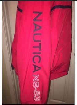 J men's vintage retro Nautica windbreaker jacket size XL