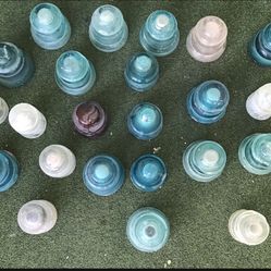 23 Vintage Telephone Insulators Deal Of The day Only $50  Firm Takes All 