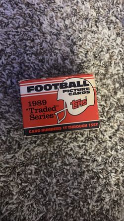 Vintage 1989 “ traded series “