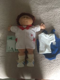 Cabbage Patch Doll 1978/1982 Sailors Outfit with Certificate