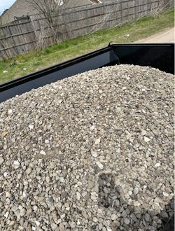 5 TONS OF ROAD BASE DELIVERED - CRUSHED CONCRETE - GRAVEL - ROCK