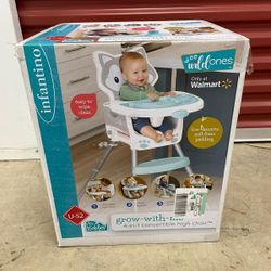 Infantino Grow-with-Me 4-in-1 Convertible High Chair
