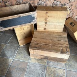 Wood Boxes
