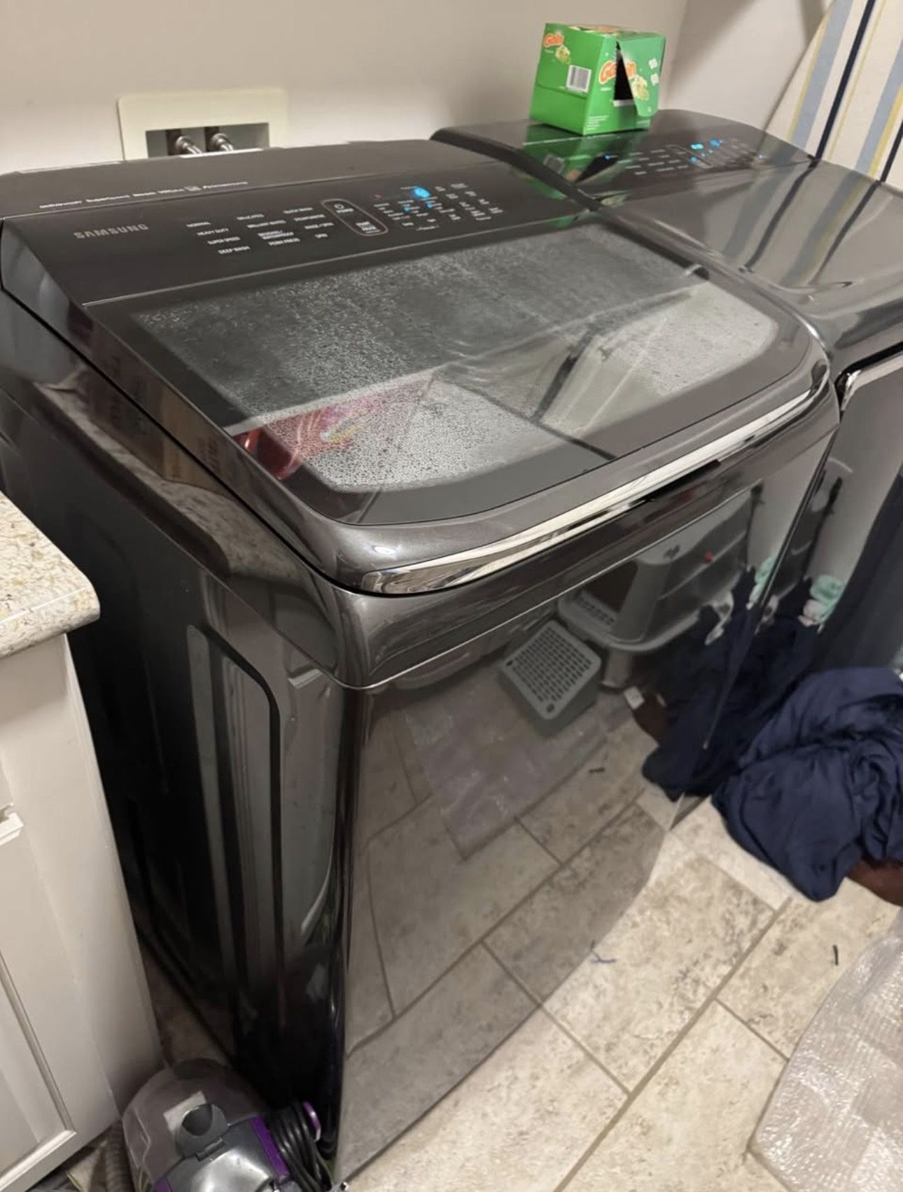 Samsung  Smart Washer And  Gas Dryer