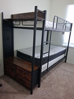 Twin over Twin Bunk Bed