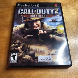 PlayStation 2 / PS2 - Call Of Duty 2 The Big Red One