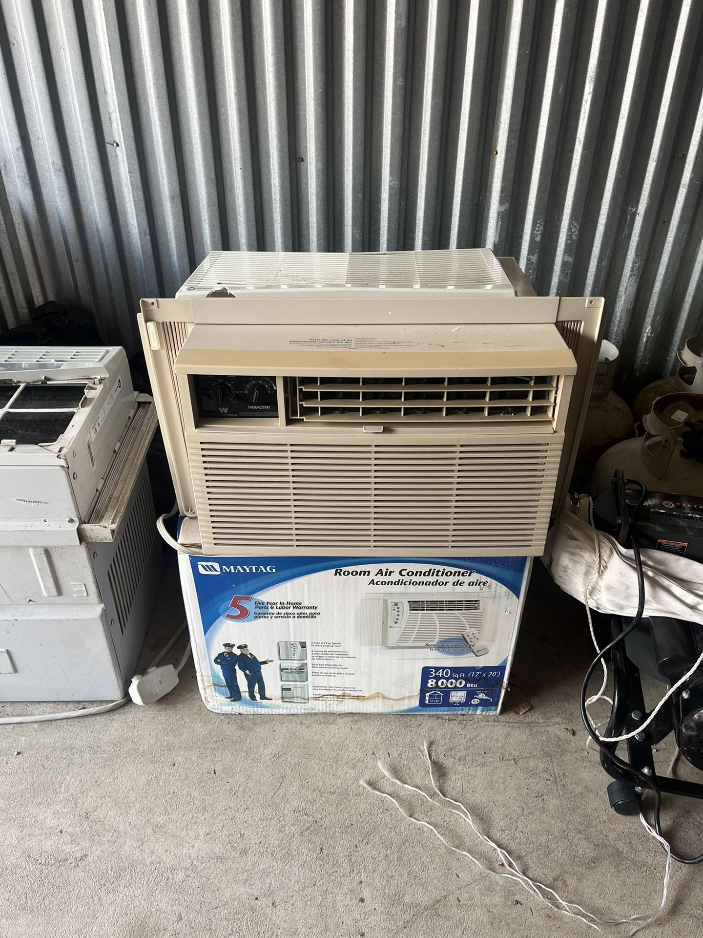 Three Air Conditioners