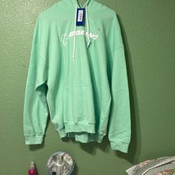 Brand New Xl Boeing Mint Green Ladies Hoodie