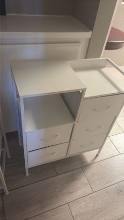 White drawer