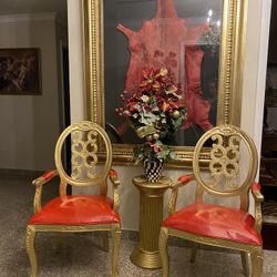 Very  Gorgeous 2 Victorian  Chairs Only 